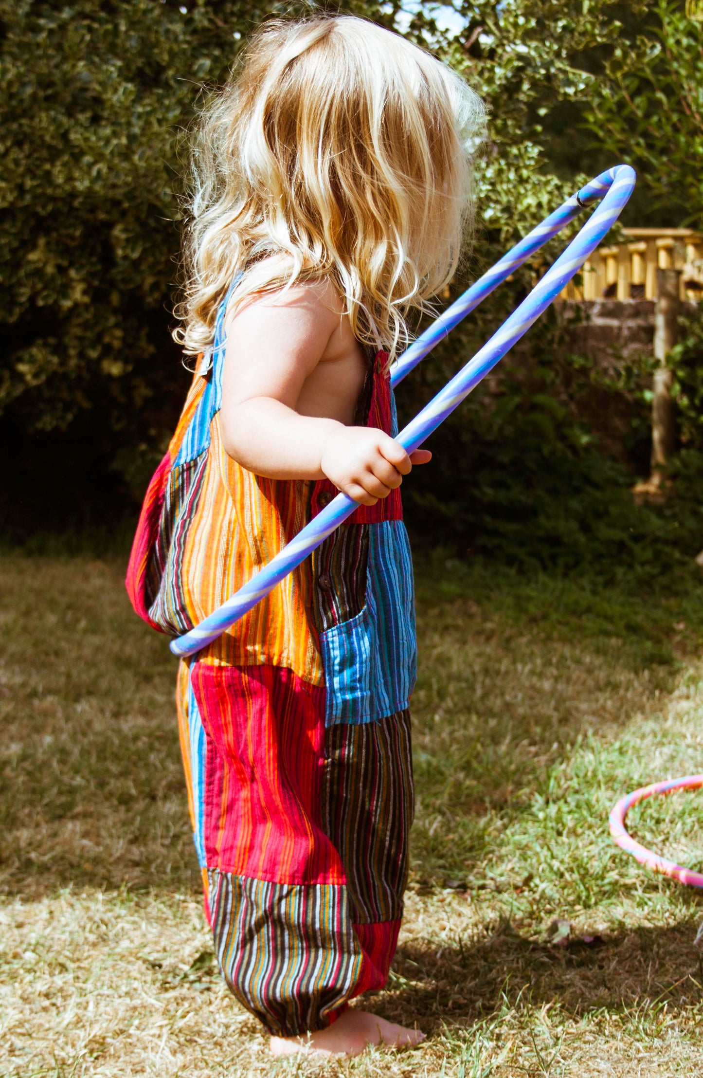 Patchwork Baby and Toddler Dungarees