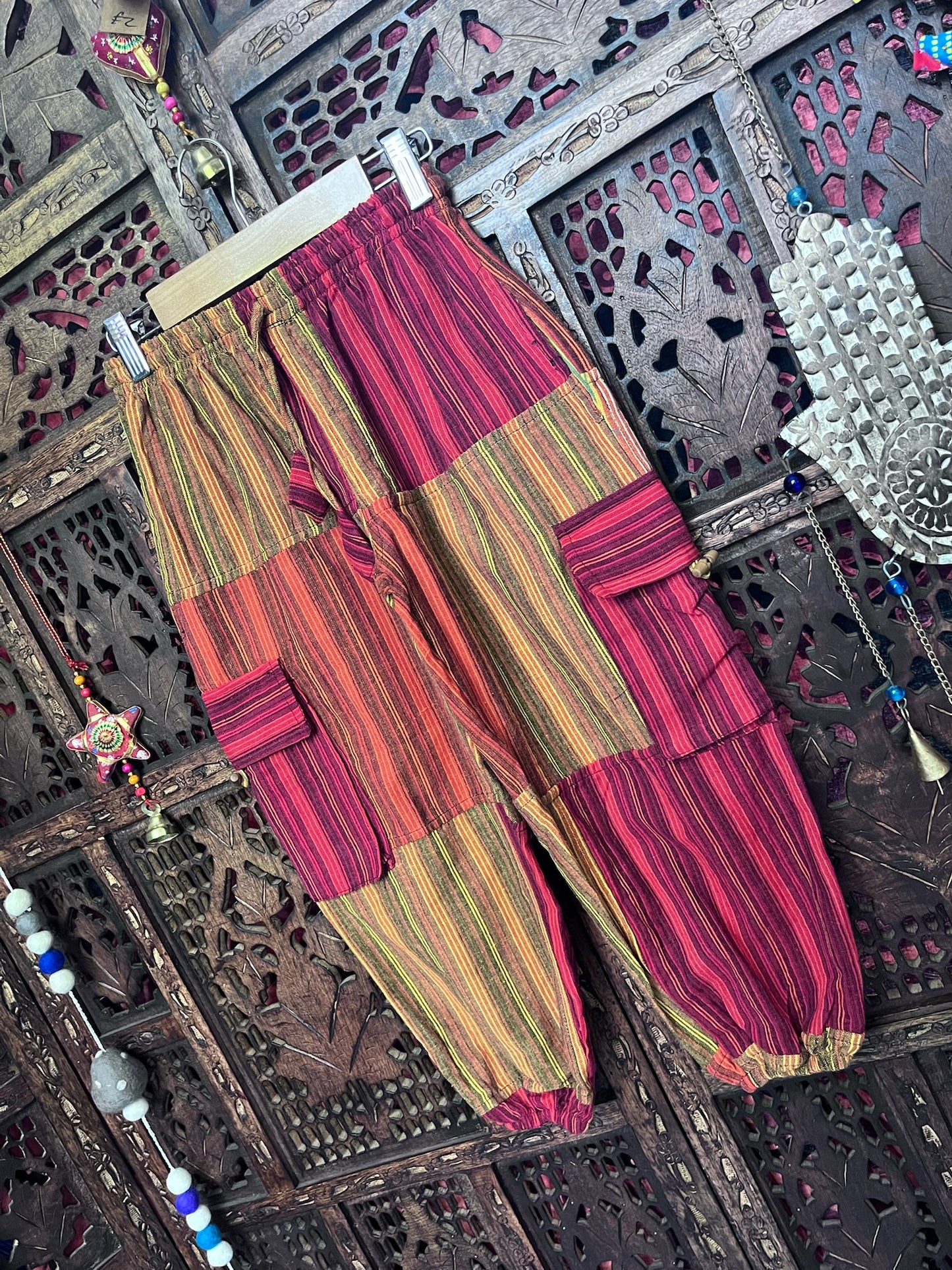 Children’s funky Patchwork Harem pants