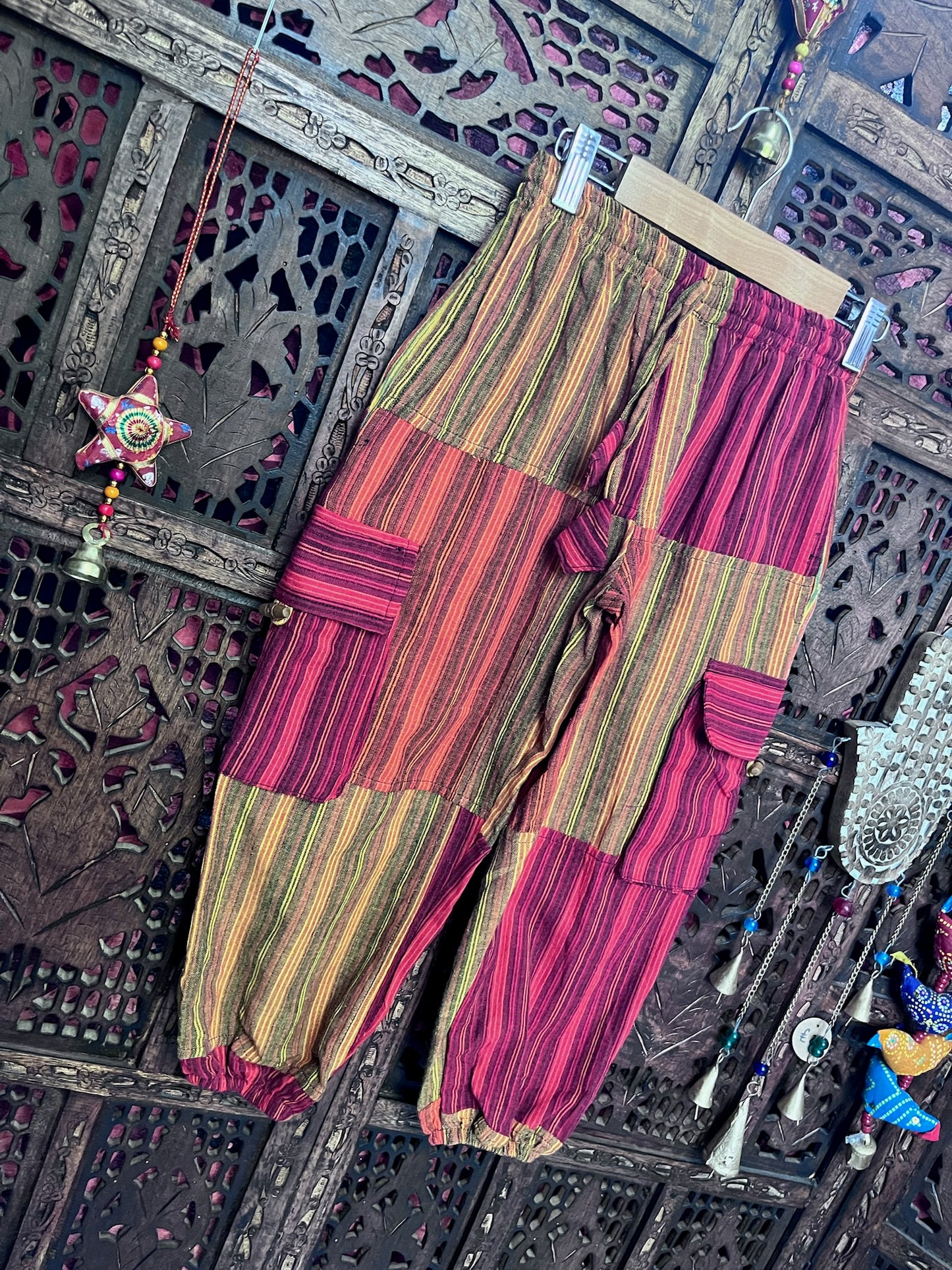 Children’s funky Patchwork Harem pants